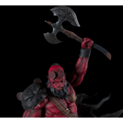 Hellboy Statue