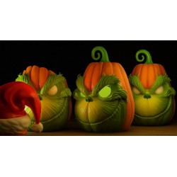 The Grinch Pumpkin Set