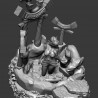 Warcraft - Tyrande Elf - Fontaine Diorama