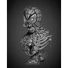 Spiderman Zombie Portrait Bust