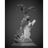 Spiderman Zombie Sculpture