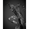 Spiderman Zombie Sculpture