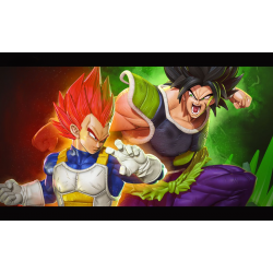 Vegeta & Broly Bust