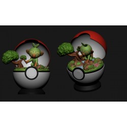 Grookey terrarium