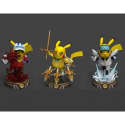 Pikachu as One Piece Admirals