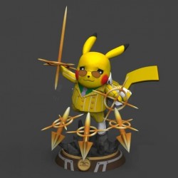 Pikachu as One Piece Admirals