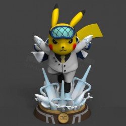 Pikachu as One Piece Admirals