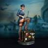 Stewardess Pinup