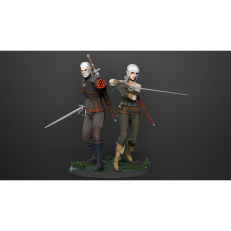 The Witcher - Ciri & Geralt