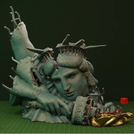 Statue of Liberty Dice Roller