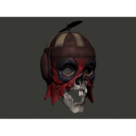 Headpool Deadpool Skull