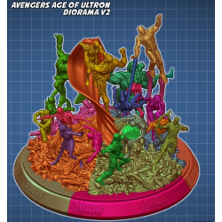 Avengers Ultron Diorama