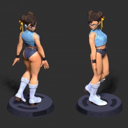 Chun Li Looked Back