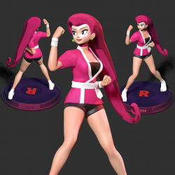 Jessie Ready To Fight