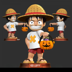 Kid Luffy Halloween