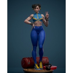 ChunLi Statue