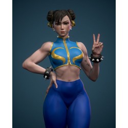 ChunLi Statue