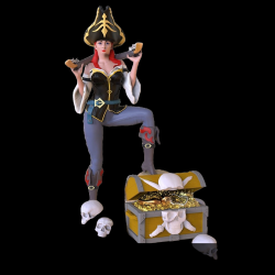 Miss fortune Pirate