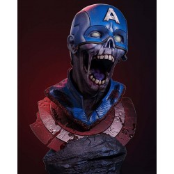 Captain America Zombie - Bust