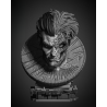 Two Face Sculpture