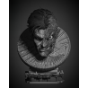 Two Face Sculpture