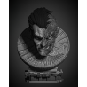 Two Face Sculpture