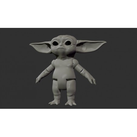 Baby Yoda - Articulated