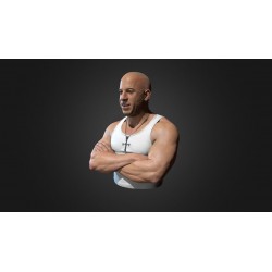 Vin Diesel Bust