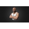 Vin Diesel Bust