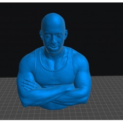 Vin Diesel Bust