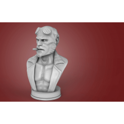 Hellboy Bust