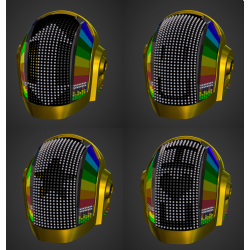 Daft Punk Helmet - Guy Manuel