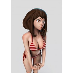 Uraraka School Dress