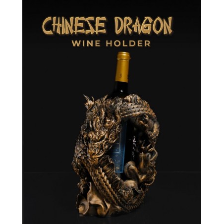 Chinese Dragon Wine Holder