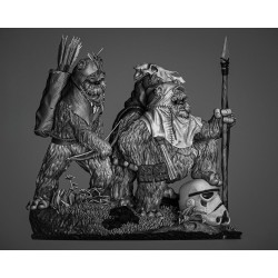 Ewoks Diorama