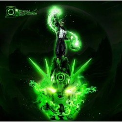 Green Lantern Sculpture