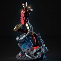 Classic Iron Man Statue