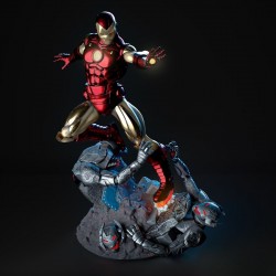 Classic Iron Man Statue