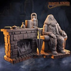 Rubeus Hagrid Diorama (Harry Potter)