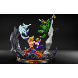 Goku vs Freezer & Gohan vs Cell Diorama