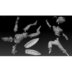 Goku vs Freezer & Gohan vs Cell Diorama