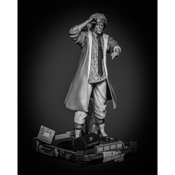 Back To The Future - Dr Emmett Brown Sculpture