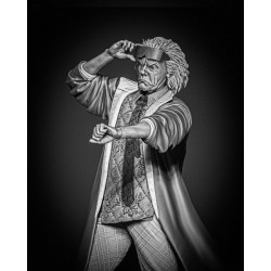 Back To The Future - Dr Emmett Brown Sculpture