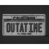 Back To The Future - License Plate With Logo