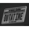 Back To The Future - License Plate With Logo