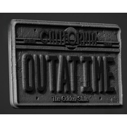 Back To The Future - License Plate With Logo