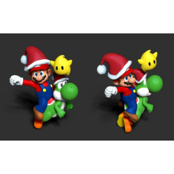 Merry Xmas with Mario