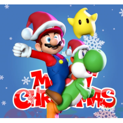 Merry Xmas with Mario