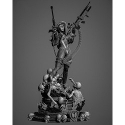 She Spawn Sculpture
