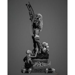 She Spawn Sculpture